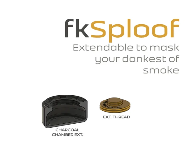 fkSploof - Bộ lọc khói than hoạt tính | Lọc khói kín đáo - Image 4