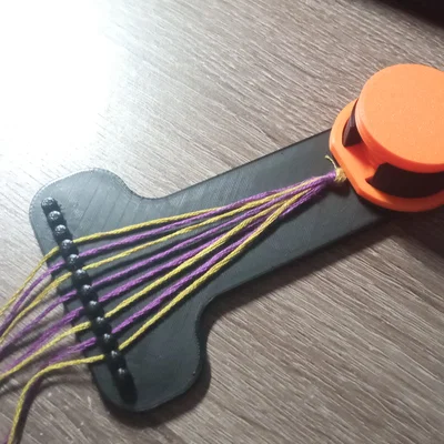 Dụng cụ hỗ trợ tết vòng tay handmade (Bracelet maker) in 3D