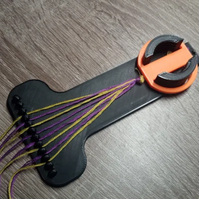 Dụng cụ hỗ trợ tết vòng tay handmade (Bracelet maker) in 3D