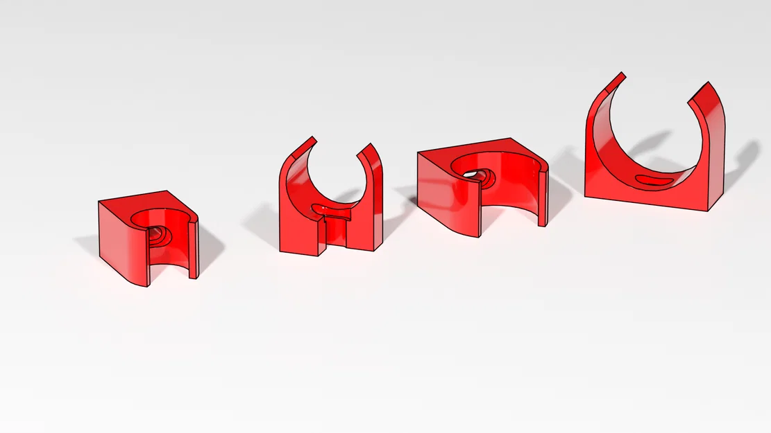 GRÅPPA – Minimal Conduit Clip (Kẹp ống conduit tối giản) - Image 3