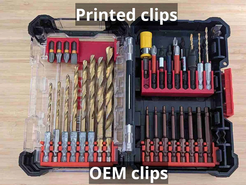 Kẹp drill bit cho Bosch Custom Case / Pick and Click - Image 1