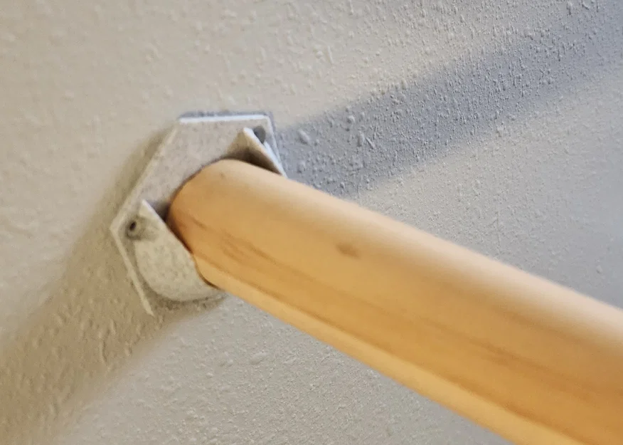 Pat treo thanh ngang đa năng hình lục giác cho tủ đồ và filament - Image 2