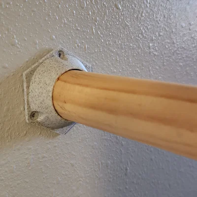 Pat treo thanh ngang đa năng hình lục giác cho tủ đồ và filament