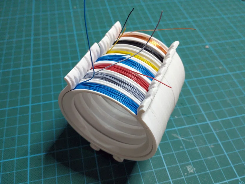 Ống cuốn dây/cáp Clip-In (Clip-In cable/wire spool) - Image 1