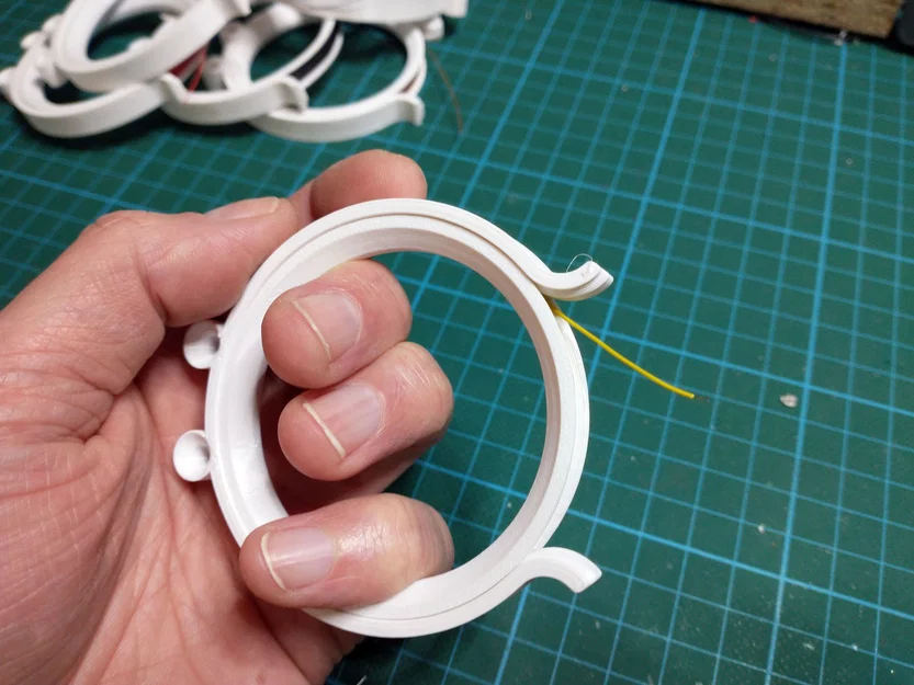 Ống cuốn dây/cáp Clip-In (Clip-In cable/wire spool) - Image 2