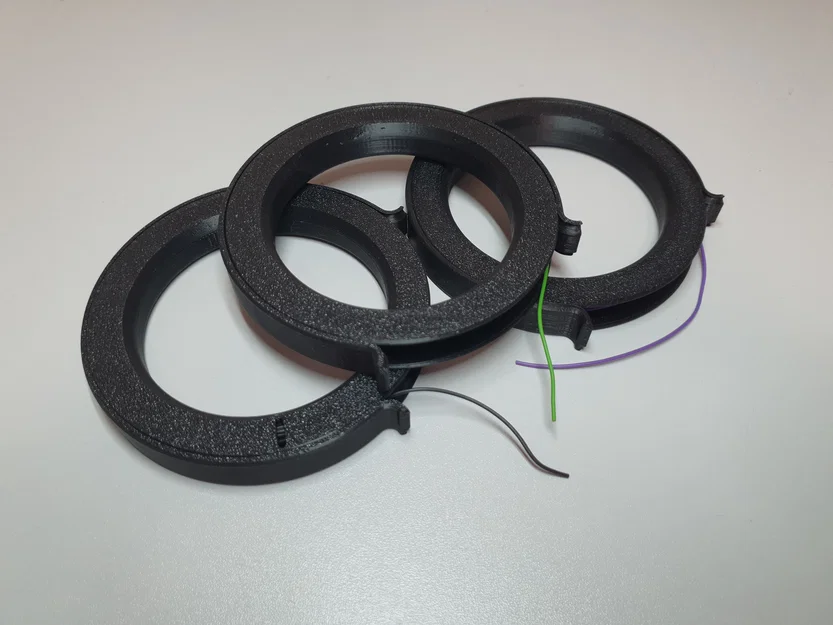 Cuộn dây điện (Wire spool) gọn gàng, có lò xo chống tuột - Image 1