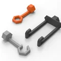 Móc Kệ Honeycomb (Honeycomb Shelf Hook) - Thumbnail 1