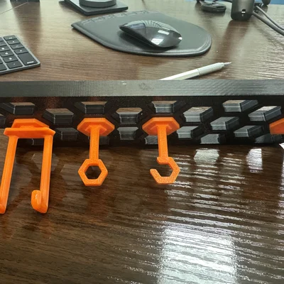 Móc Kệ Honeycomb (Honeycomb Shelf Hook)