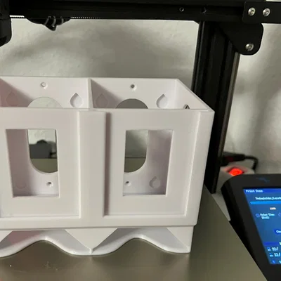 Khay đựng túi trà 3D (Teebeutelhalter) tiện lợi, gọn gàng cho căn bếp