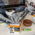Mô hình xe máy Ghost Rider - Phiên bản in 3D lắp ráp cực chất - Thumbnail 8