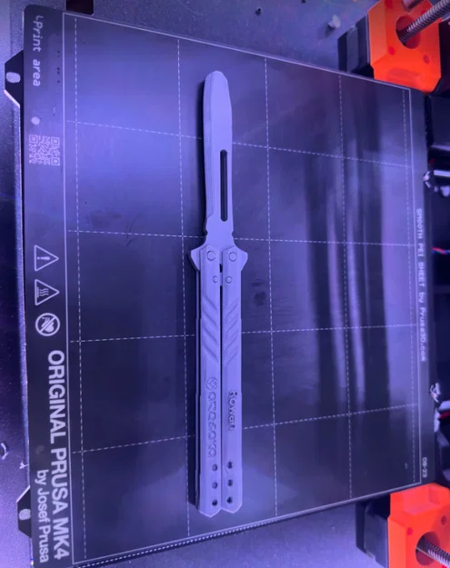 Dao bướm đồ chơi cho trẻ em (Butterfly Knife for kids) - Image 1