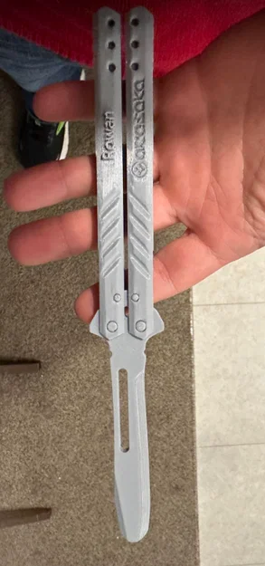 Dao bướm đồ chơi cho trẻ em (Butterfly Knife for kids) - Image 2