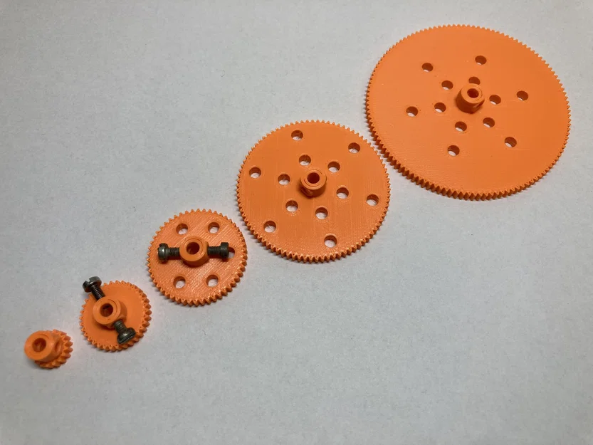 Bánh răng cho Merkur (Ozubená kolečka pro Merkur / Gears for Merkur) - Image 1