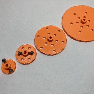 Bánh răng cho Merkur (Ozubená kolečka pro Merkur / Gears for Merkur)