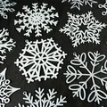 Bộ 26 bông tuyết cỡ lớn có vòng treo (Snowflakes/Schneeflocken) - Thumbnail 2