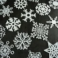 Bộ 34 bông tuyết có khoen treo (Snowflake) – Schneeflocken / Kolekce sněhových vloček - Thumbnail 4