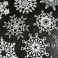 Bộ 26 bông tuyết cỡ lớn có vòng treo (Snowflakes/Schneeflocken) - Thumbnail 6