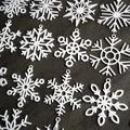Bộ 34 bông tuyết có khoen treo / Kolekce sněhových vloček s očky / Schneeflocken - Thumbnail 3