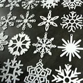 Bộ 34 bông tuyết có khoen treo (34 Snowflake collection with hanging loop) - Thumbnail 4