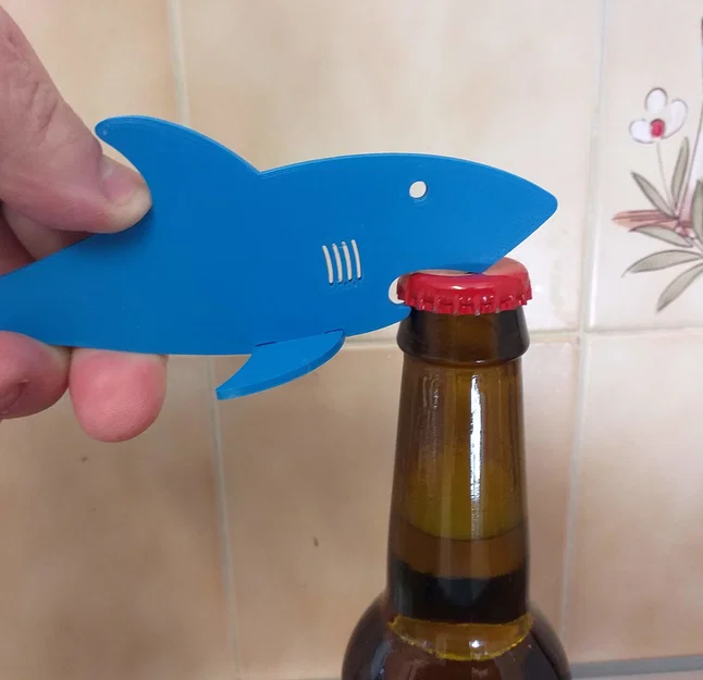 Cá mập mở nắp chai (Bottle opener shark) - Image 2