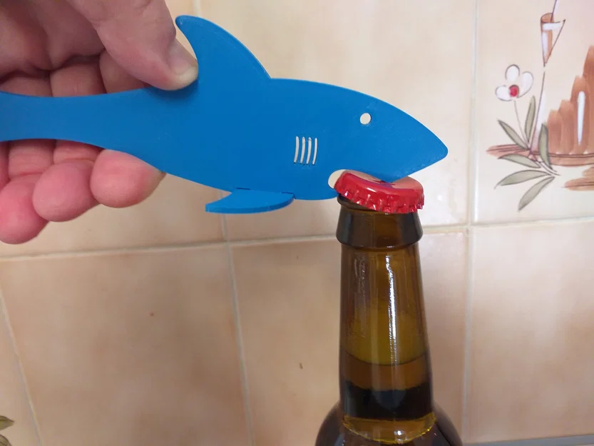Cá mập mở nắp chai (Bottle opener shark) - Image 3