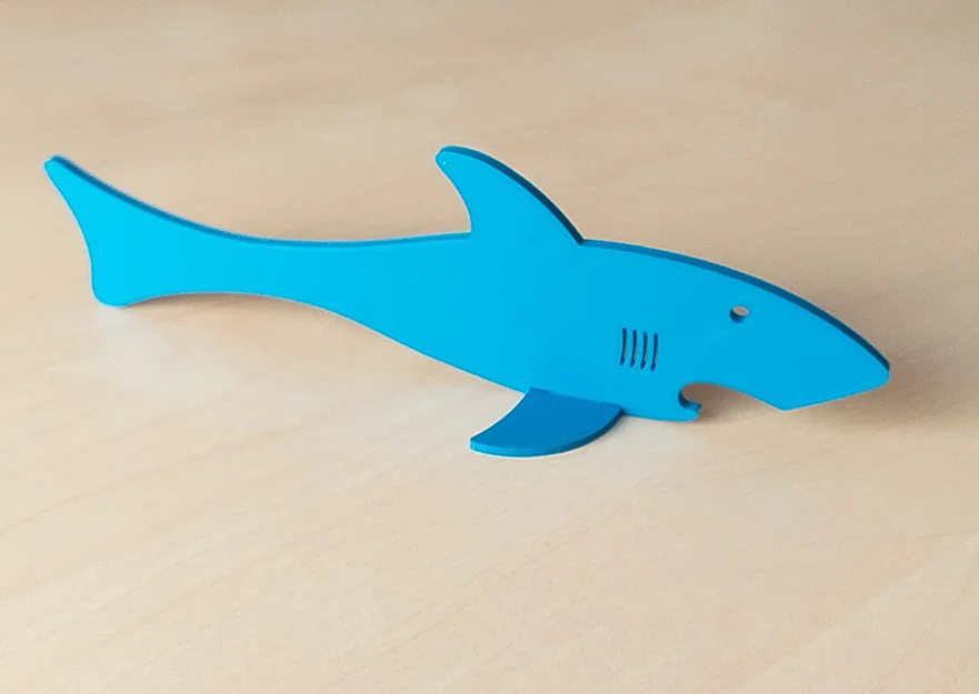 Cá mập mở nắp chai (Bottle opener shark) - Image 4