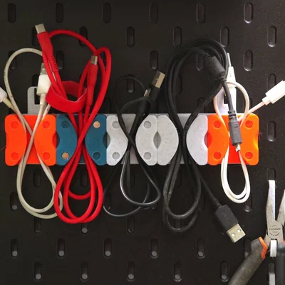 Bộ giữ dây Skadis x Gridfinity (Cable Holder set)