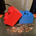 Hộp Heo Xếp Chồng Dạng Gạch (Stackable Brick Bank) - Thumbnail 1