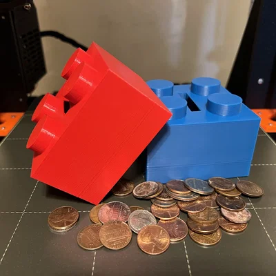 Hộp Heo Xếp Chồng Dạng Gạch (Stackable Brick Bank)