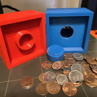Hộp Heo Xếp Chồng Dạng Gạch (Stackable Brick Bank)