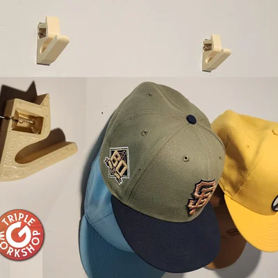 Móc Treo Mũ Đa Năng Dùng Đinh Ghim (Push-Pin Double Hat Hook)
