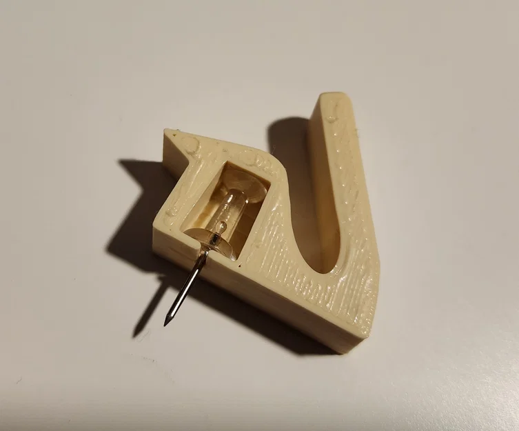 Móc Treo Mũ Đa Năng Dùng Đinh Ghim (Push-Pin Double Hat Hook) - Image 2