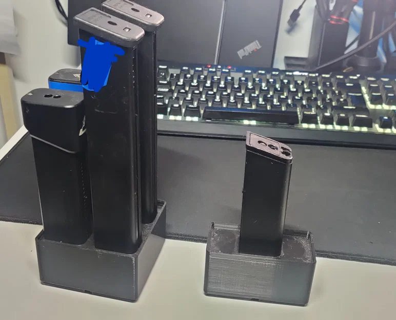 Khay Gridfinity đựng 4 băng Airsoft Glock (Gridfinity Airsoft Glock Mag holder) - Image 1