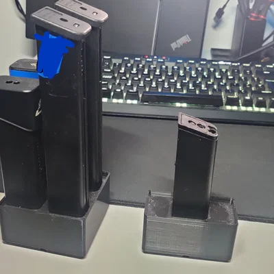 Khay Gridfinity đựng 4 băng Airsoft Glock (Gridfinity Airsoft Glock Mag holder)