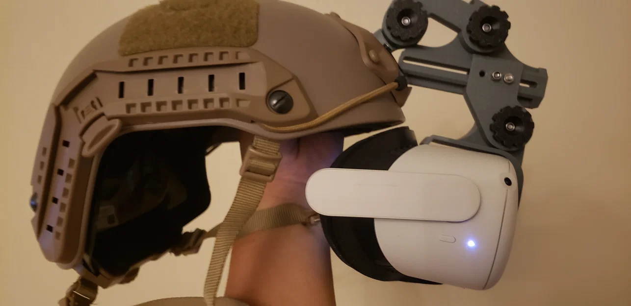 Redux: Phụ kiện gắn mũ cho Quest 2 (Helmet Attachment) - Image 2