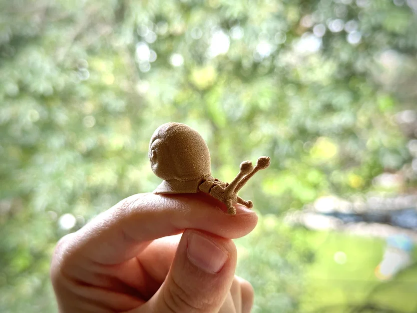 Flexi Snail – Ốc sên dẻo print-in-place - Image 3