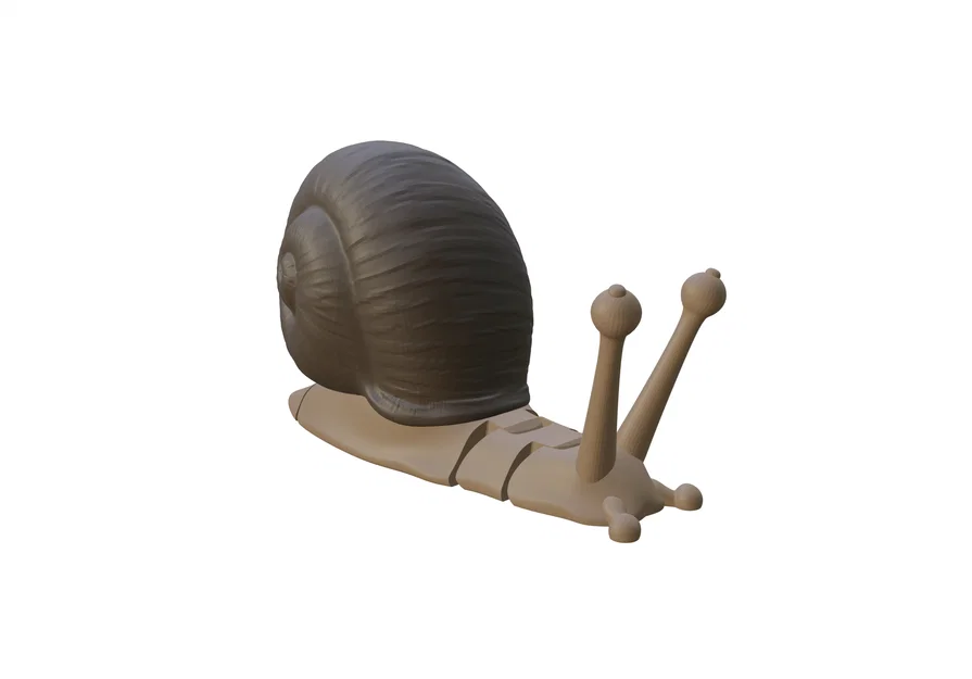 Flexi Snail – Ốc sên dẻo print-in-place - Image 5
