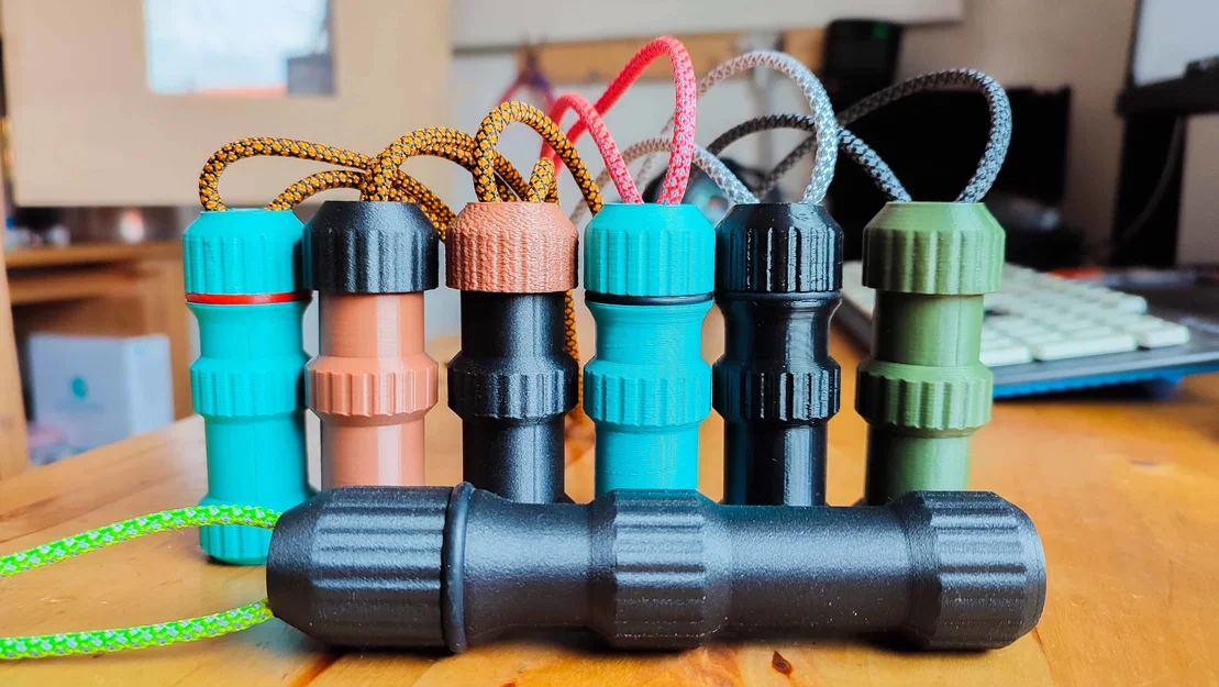 Hộp EDC dạng Capsule + O-Ring (EDC Container Box Capsule + O Ring) - Image 10