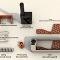 Push2open - Bền bỉ và mạnh mẽ (Cơ chế chốt Latch) - Thumbnail 2