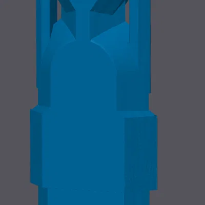 Khớp nối & neo ghép liền cho Master Sword (BOTW/TOTK) (tỉ lệ full size)