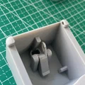 Móc treo chìa khóa chú mèo tự động ló đầu cực dễ thương - Thumbnail 3