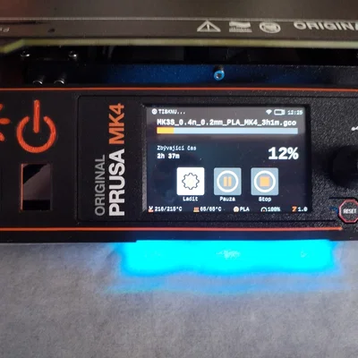 Tấm mặt nạ bảng điều khiển LCD cho máy in 3D Prusa MK4