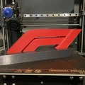 Mô hình logo F1 150% cực chất cho fan hâm mộ tốc độ (In 3D) - Thumbnail 1