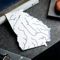 Bản đồ địa hình nổi Georgia, USA (GA) kèm sông ngòi - Thumbnail 8