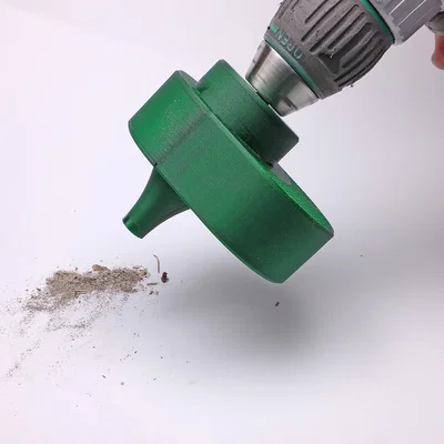 Drill-Powered MiniVac – Máy hút bụi mini chạy bằng máy khoan