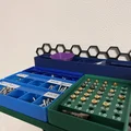 Baseplate Gridfinity cho honeycomb wall (Gridfinity honeycomb wall baseplates) - Thumbnail 2