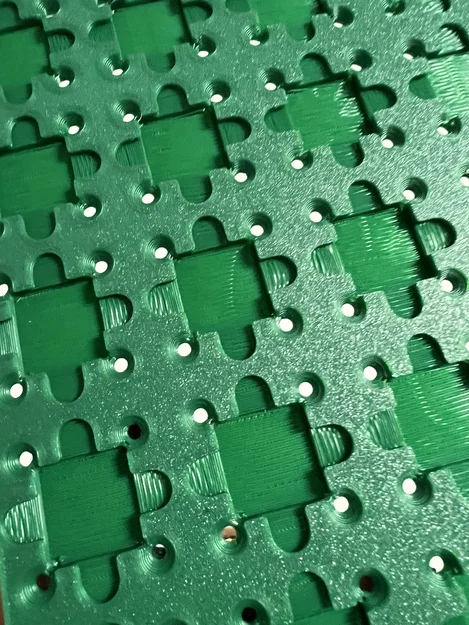 Baseplate Gridfinity cho honeycomb wall (Gridfinity honeycomb wall baseplates) - Image 3