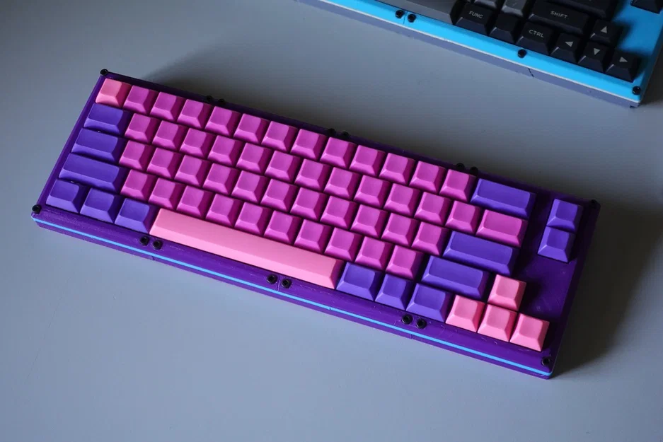 Clueboard / FC660m 66% Mechanical Keyboard v2 (Bản in 3D, handwired) - Image 1