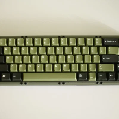 Clueboard / FC660m 66% Mechanical Keyboard v2 (Bản in 3D, handwired)