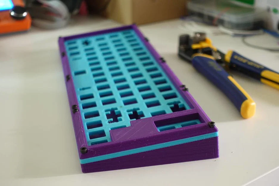 Clueboard / FC660m 66% Mechanical Keyboard v2 (Bản in 3D, handwired) - Image 9